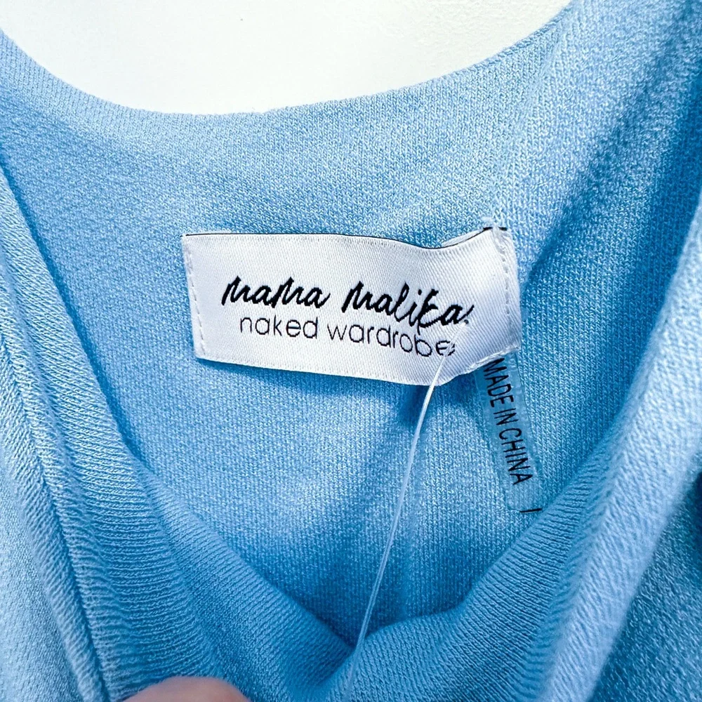 Mama Malika Naked Wardrobe Blue One Piece